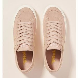 Gola Quota II Mirror Sneakers - blush pink/gold